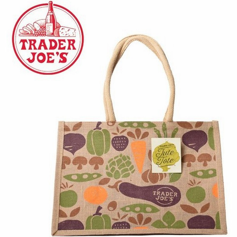 Trader Joe S トレーダージョーズ ジュート 麻 エコバッグ 通販 Lineポイント最大get Lineショッピング