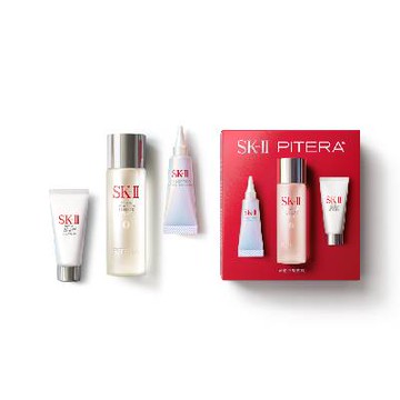 【SK-II】PITERA™ 光蘊恆璨套裝(青春露75ml+煥亮精華10ml+潔面乳20g)(女王節DM商品)