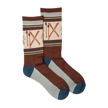 【西雅圖 KAVU】Moonwalk 保暖羊毛襪 復古滑雪 #1068