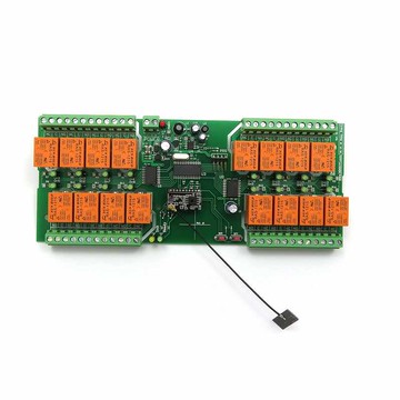 Denkovi WiFi 16 Relay Module, TCP/IP, UDP, Virtual Serial Port - PCB, 12V B06WLKPQXN [2美國直購]