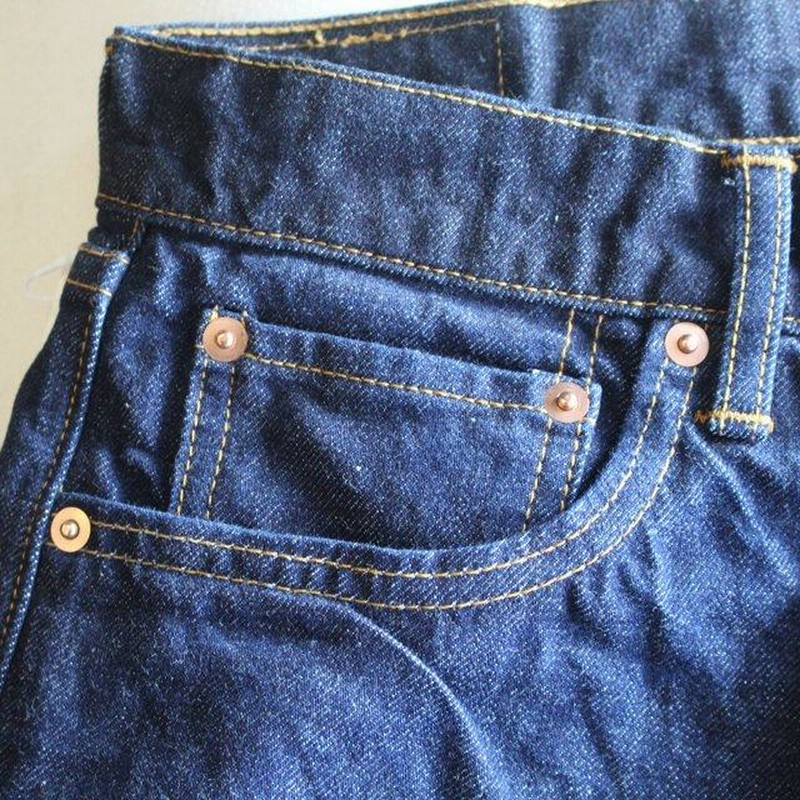TCBジーンズ Pre-shrunk jeans (type 505) インディゴデニム
