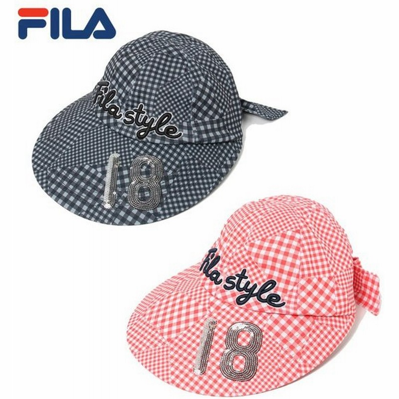 フィラ Fila ゴルフ キャップ レディース ツバ広 759 908 通販 Lineポイント最大0 5 Get Lineショッピング