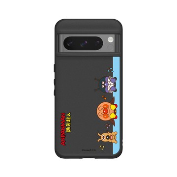 Pixel 8 Pro SolidSuit 黑 - Anpanman麵包超人 - 可愛注視中！
