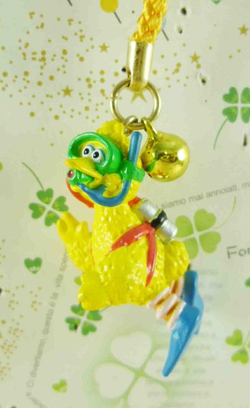 【震撼精品百貨】Sesame Street 芝麻街 手機吊飾-淺水 震撼日式精品百貨