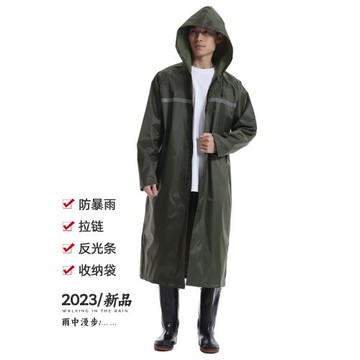 勞保雨衣男款女成人外穿全身防暴雨披加厚加大長款電動電瓶車騎行