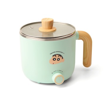 Norns 美食鍋 蠟筆小新-快煮鍋 電鍋 鍋子 電子鍋 電煮鍋 小電鍋 泡麵鍋 電火鍋 料理鍋 家電 小新