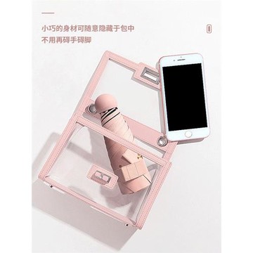 天堂傘超輕小巧口袋膠囊傘防曬防紫外線遮太陽傘折疊便攜女晴雨傘