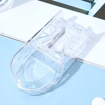 切藥器 透明/透藍 尺寸8.5 x 4 x 2.5cm 輕巧輕便  1組