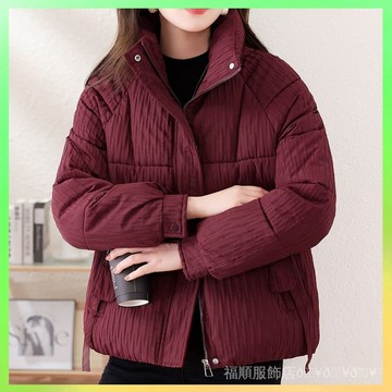 ❗️臺灣出貨 鼕季女裝2025新款立領羽絨棉服時尚洋氣百搭保暖防寒棉衣大碼外套 限時特賣❗️X3155-1A
