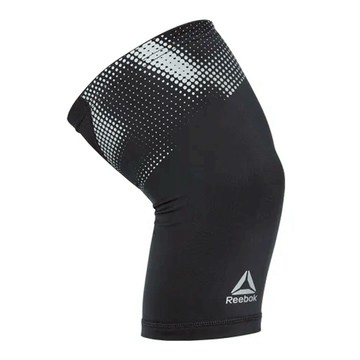 Reebok 輕量透氣運動護膝  L  黑色  1個