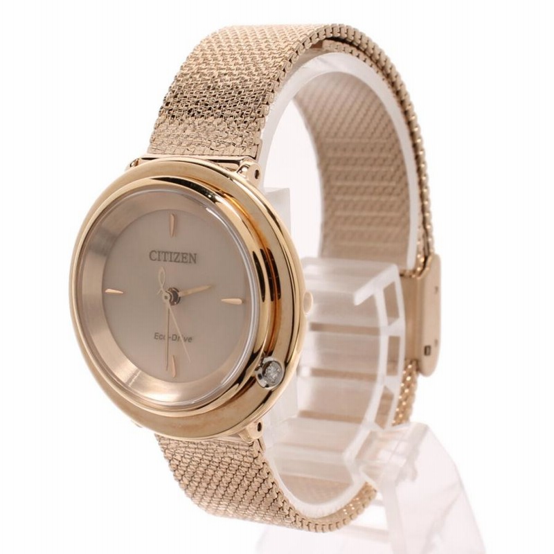 腕時計 ECO-DRIVE E031-S115647 Ambiluna ソーラー ベージュ 腕時計 ECO-DRIVE E031-S115647 Ambiluna ソーラー ベージュ