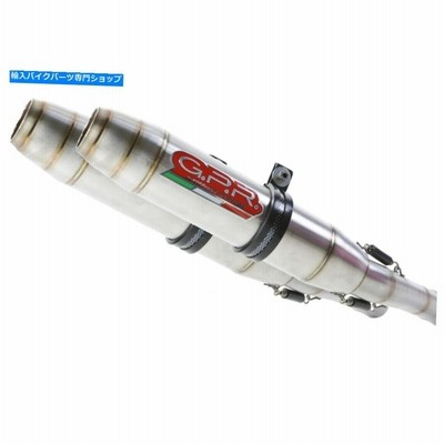サイレンサー DUCATI 998 R-FE 2001-04 GPR Deeptone Inox HomサイレンサーMIDマニホールド Ducati 998 R-Fe 2001-04 GPR Deeptone Inox Hom Silencer