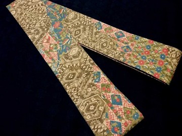 創作腰帶☆角帶 變形花紋 寬約 10cm