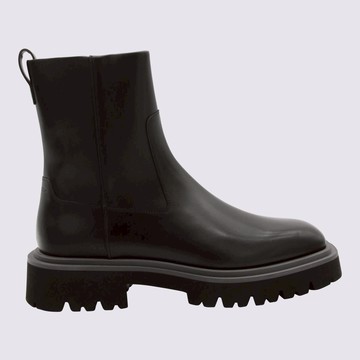 Salvatore Ferragamo Black Leather Boots