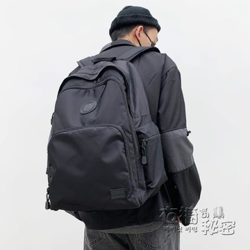 簡約電腦背包男後背包休閒時尚潮流青年運動學生書包女大容量旅行【林之舍】