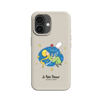 iPhone 16 SolidX 貝殼灰 - Le Petit Prince 小王子 - 小王子 - 漫遊群星之中