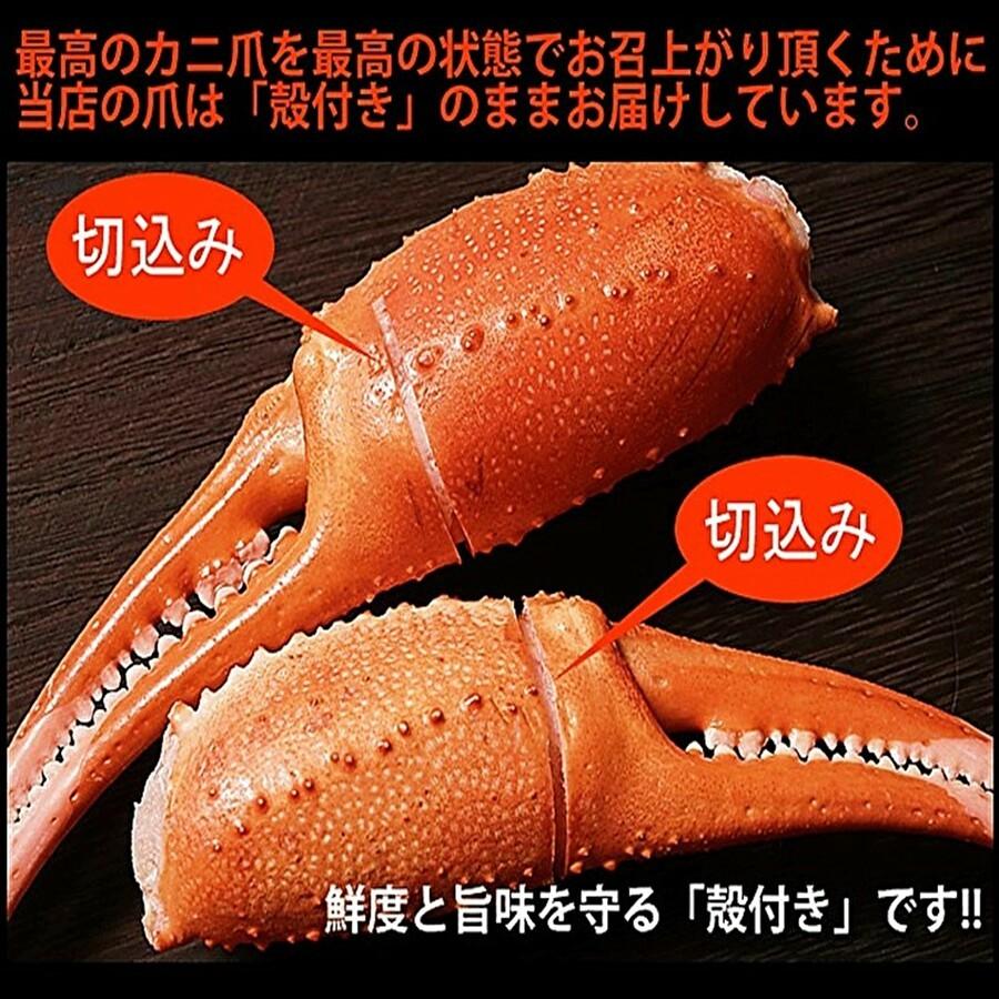 紅ズワイガニ爪 稚内産 1キロ