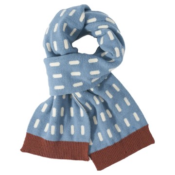 Kocotree 100g 藍色 兒童保暖圍脖  148 x 18cm