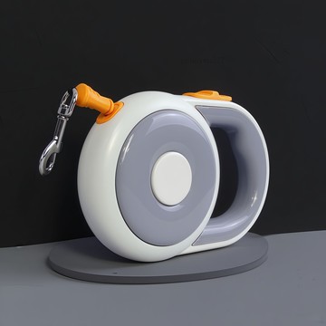 【五金 熱銷】狗狗牽引繩自動伸縮外出掙脫小型遛狗貓咪鏈子中小型圓繩寵物用品 優選