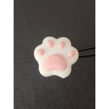 【哈狼族】塑料胸針/PNa/貓掌 肉球 可愛粉色貓爪胸針塑膠扣子動物迷你絲巾扣制服別針毛衣領針圍巾扣