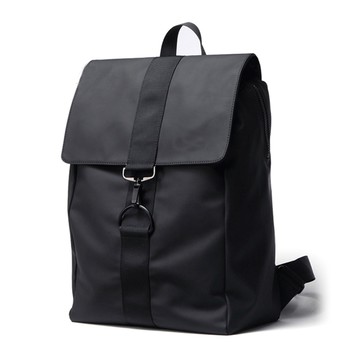 【品樂．BAO】Lance簡約英倫旅行包後背包(黑色)