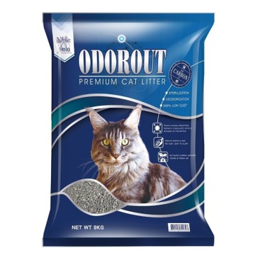 SOUL LEADER CATS首領貓-臭不見活性碳貓砂 9KG x 2入組(購買第二件贈送寵物零食x1包)
