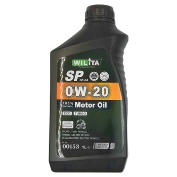 WILIiTA 威力特 動力節能 全合成機油 API SP/ ILSAC GF-6A  0w20  1L  1瓶