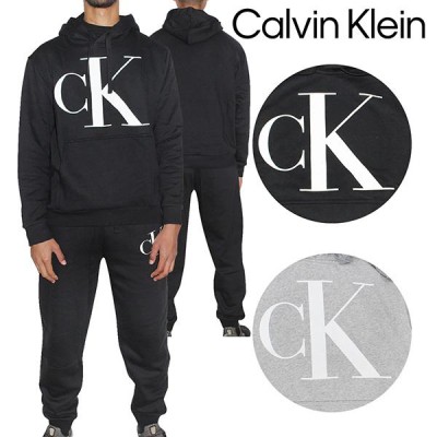 送料無料 新品 CALVIN KLEIN パーカー&パンツ 上下セット XL 白