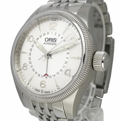 オリス ORIS ビッグクラウン ポインターデイト 7679 40 中古 メンズ腕時計 自動巻き Aランク | LINEブランドカタログ