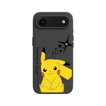 iPhone Air SolidX 黑 - 寶可夢 Pokemon - 微笑皮卡丘
