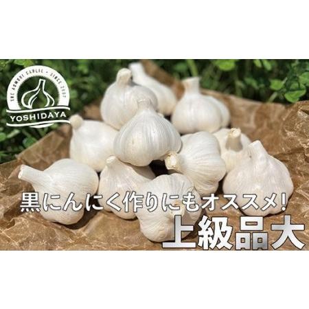 ふるさと納税 青森県産「にんにく・福地ホワイト種」　大サイズ・800g 青森県三戸町