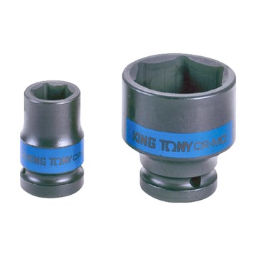 KING TONY 金統立 專業級工具 1/2DR. 公制六角氣動標準套筒  1個