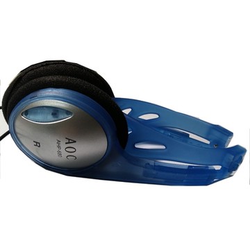 AOC 調音輕耳罩折疊有線耳機 AHP-680(兩入組合)