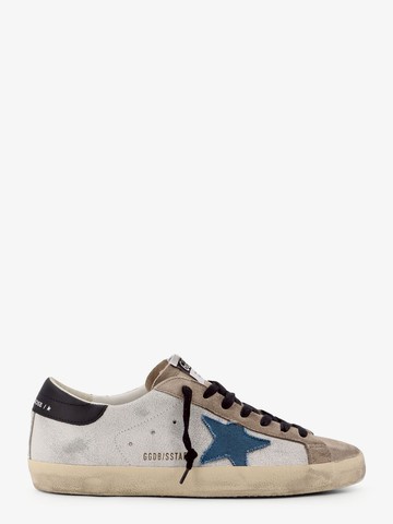 Leather and suede sneakers with used effect - GOLDEN GOOSE DELUXE BRAND - gender_Man