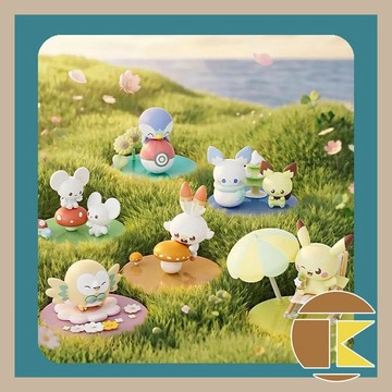 【115.9月預購】寶可夢 季節恬趣擺件系列盒玩 盲盒 一中盒6入 愛蛋客