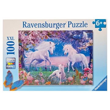 Ravensburger 維寶 拼圖 RV13347 迷人獨角獸 (100片) 德國製造  1盒