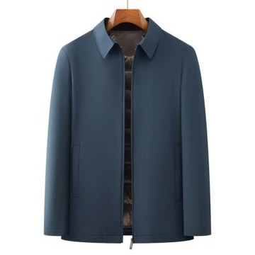 【米蘭精品】現貨+預購 頂級真羽絨外套90%鴨絨羽絨衣秋冬外套上衣大碼休閒男裝-休閒脫卸內膽2色74mt117