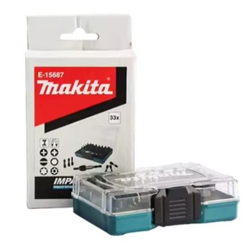 MAKITA 牧田 E-15687 33件 螺絲刀批頭套裝螺絲刀批頭黑色衝擊