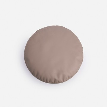 襌想科技布蒲團圓坐墊 45X45cm 米灰