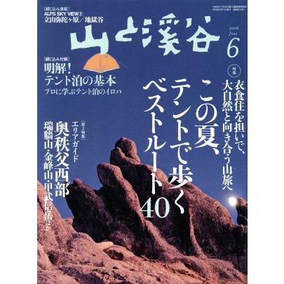 山と渓谷(２０１６年６月号) 月刊誌／山と渓谷社
