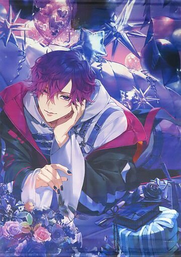 二手收藏海報virtualYouTuber Jinji浮奇?維奧雷塔生日2022