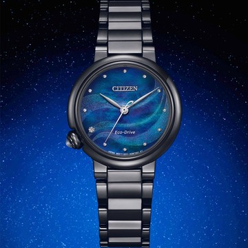 CITIZEN 星辰 L系列 透徹天空光動能女錶 聖誕節 禮物-30mm EM0915-86N