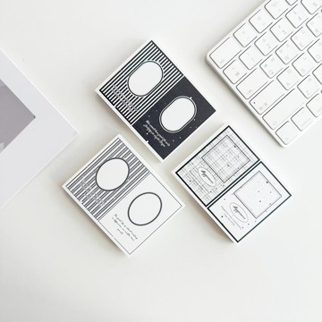 黑色背景畫框手帳用紙便條紙記事紙