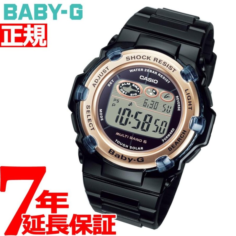 カシオ CASIO 腕時計 BABY-G BGR-3003U-1JF 黒129重さ