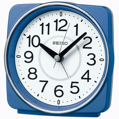 セイコー SEIKO KR335L 目覚まし時計 電波時計 ステップムーブメント アラーム スヌーズ