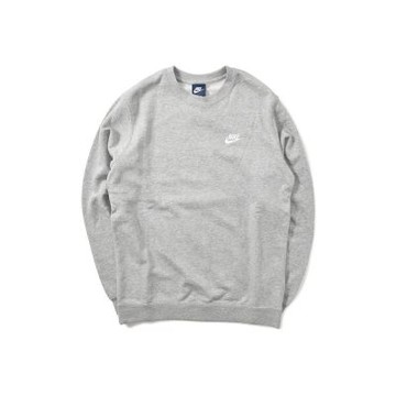 Nike Sportswear Club 灰色 長袖上衣 大學T 刺繡logo BV2667-063 [AW]