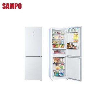 SAMPO 聲寶 350L雙門變頻冰箱 SR-C35GD - 含基本安裝+舊機回收