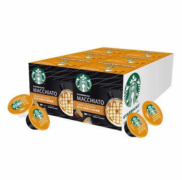 星巴克 焦糖瑪奇朵咖啡膠囊 72顆 適用NESCAFE Dolce Gusto機器