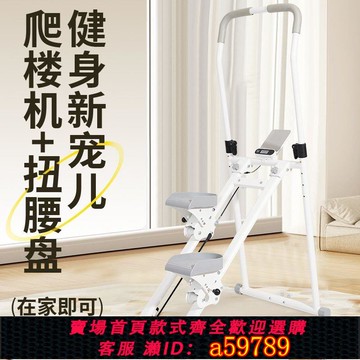 【台灣公司 可打統編】多功能爬樓機室內家用健身器材靜音樓梯機原地登山踏步機運動神器
