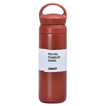 304不鏽鋼保溫杯 TRAVEL TUMBLER  紅色  500ml  1個